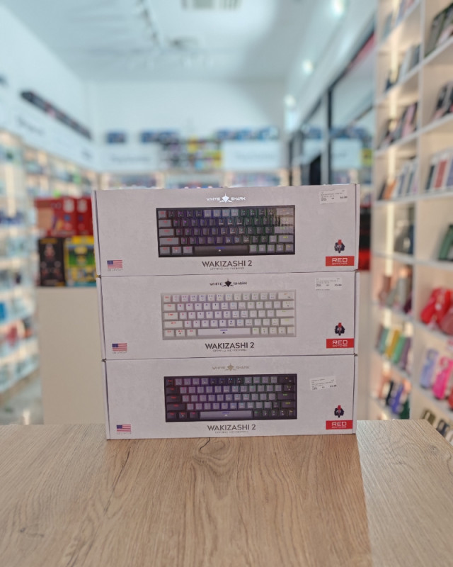 White Shark Wakizashi 2 Red switch mehanicka gaming tastatura
