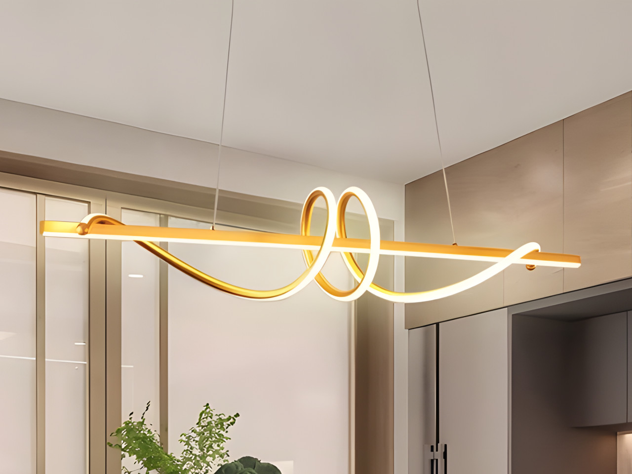 ORLUMIS GOLD - LED Visilica